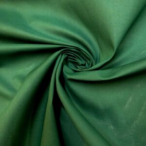Plain Bottle Green 100% Cotton Fabric