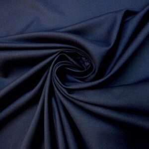 Plain Navy 100% Cotton Fabric