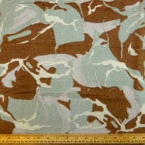 camouflage fleece fabric land 2