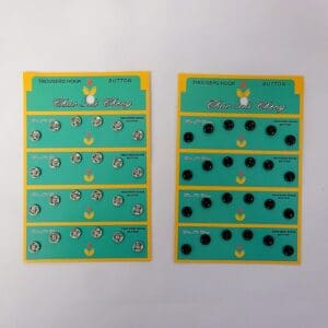 Snap Fasteners 8mm Size 1