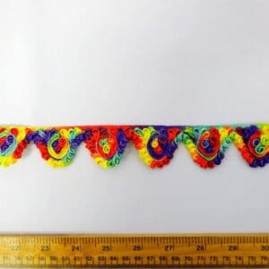 rainbow trimming fabric land 3
