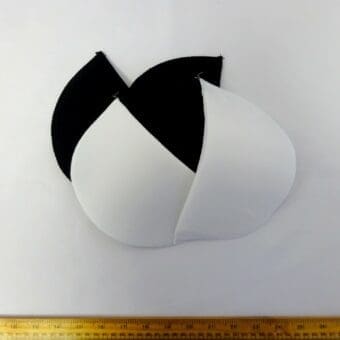 Covered Foam Shoulder Pads Large