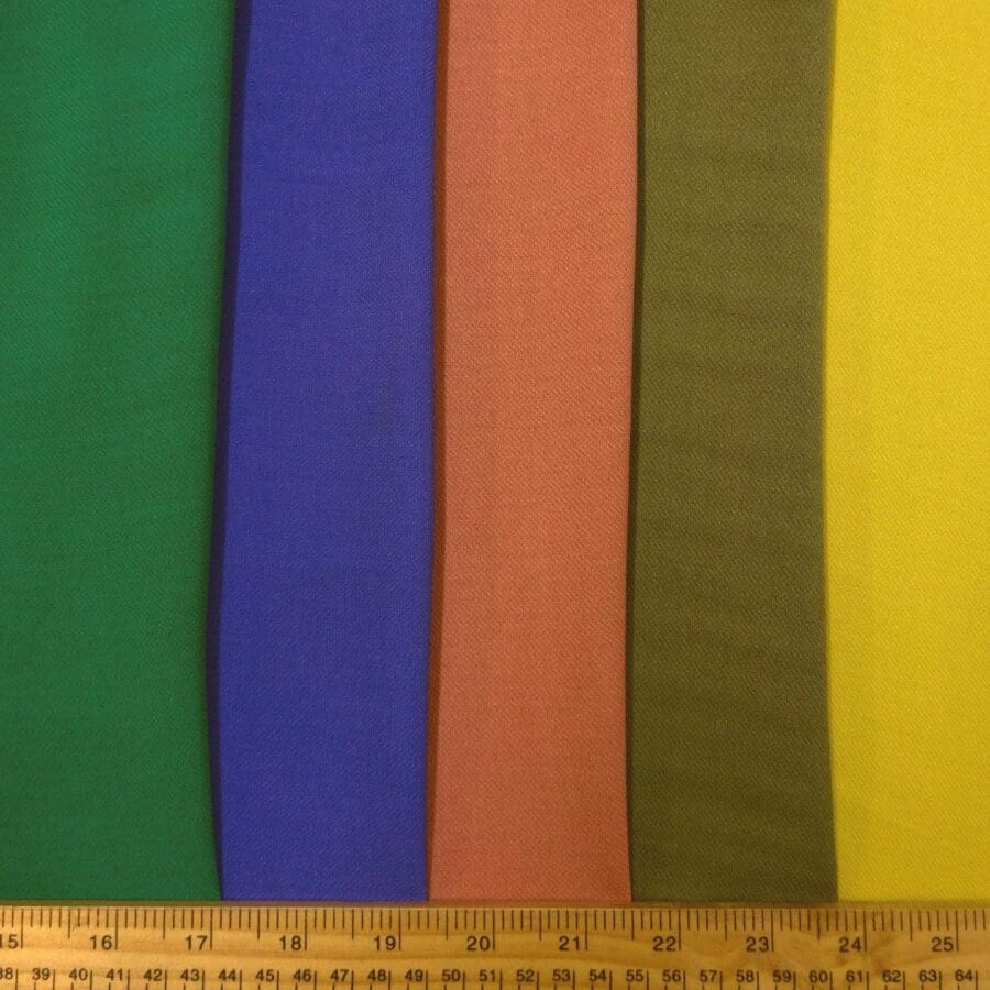 Polyester Fabric Drapey Challis Autumn Warm Fabric Land