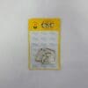 D-Rings 25mm Silver Carded