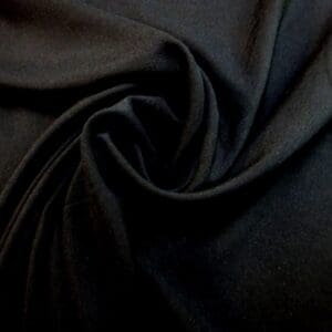 Viscose Fabric Plain Black