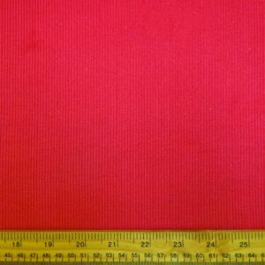 Corduroy Fabric 11 Whale Cord Cherry Red