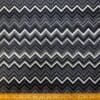 Lycra Patterned Fabric Grey Chevrons