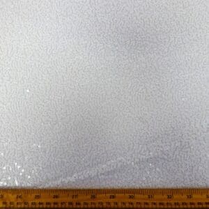 Sequin Blitz Fabric white