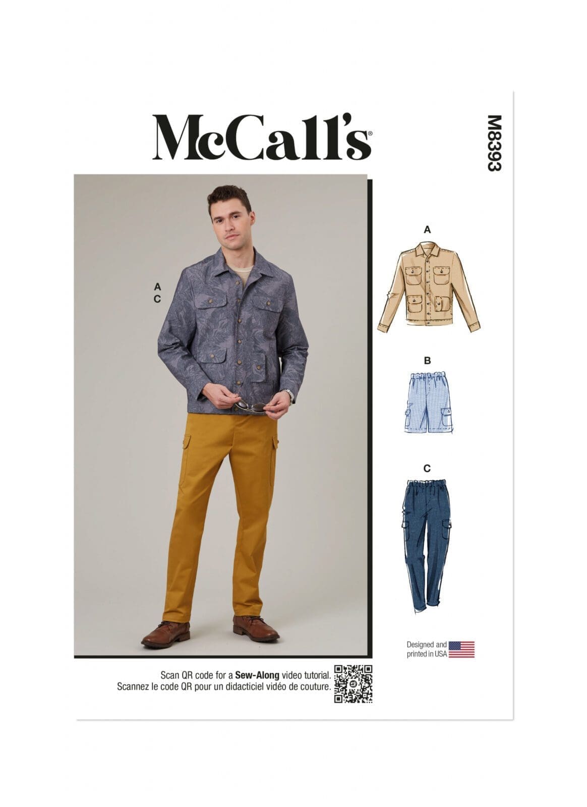McCall's Sewing Pattern 8393 | Fabric Land