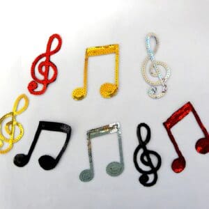 Sequin Motif Music