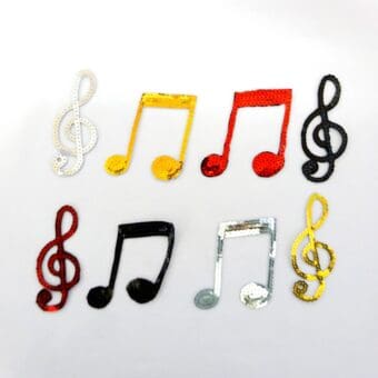 Sequin Motif Music