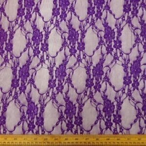 Lace Fabric Hot Roxy Purple