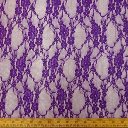 Lace Fabric Hot Roxy Purple