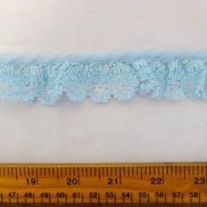 Lace Trimming 4580fob Gathered 4cm Wide