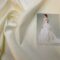 Satin Fabric Heavy Bridal Matt Duchess Ivory