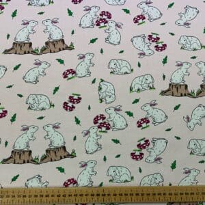 bunny cotton fabric land
