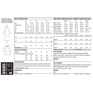 New Look Sewing Pattern 6585