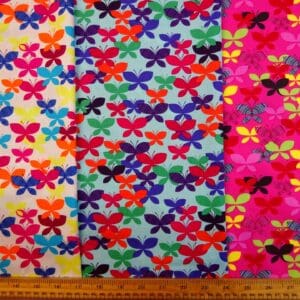 Cotton Fabric Butterfly Spiro