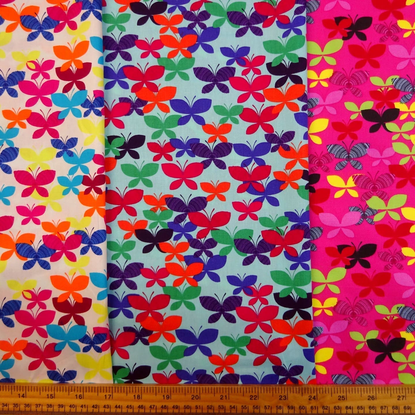 Cotton Fabric Butterfly Spiro