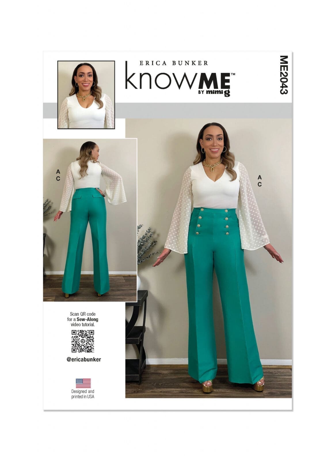 Know Me Sewing Pattern ME2043 | Fabric Land
