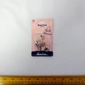 Bag Feet 15mm Silver