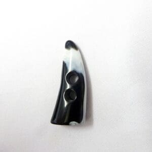 Toggle Buttons Imitation Bone Black White