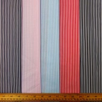 Polyester Cotton Fabric Toothbrush Stripe