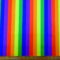 Polyester Cotton Fabric Rainbow Stripe 24mm