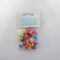 Bead Packets Cube Alphabet Beads Clear Multi