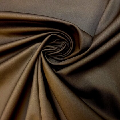 Drill Fabric Polyester Cotton Brown 1