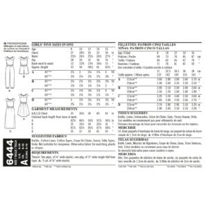 New Look Sewing Pattern 6444