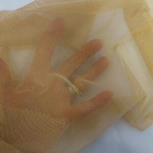 Stretch Body Netting Mesh Fabric Nude Tone