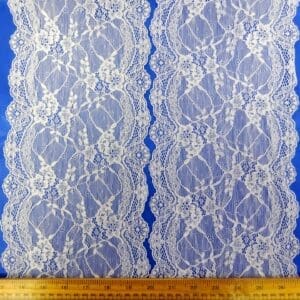 Lace Trimming 18.5cm Wide Stretch Code 6507
