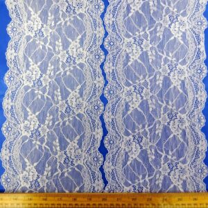 Lace Trimming 18.5cm Wide Stretch Code 6507
