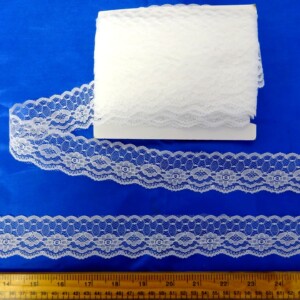 Lace Trimming 3.5cm Wide Code 2100 Ivory