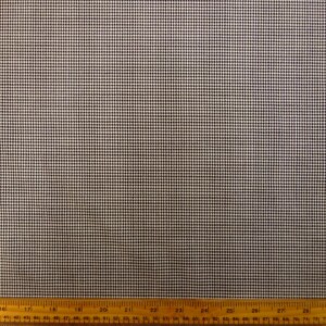 Suiting Fabric With Elastane Puppy Tooth Classic Black Ivory