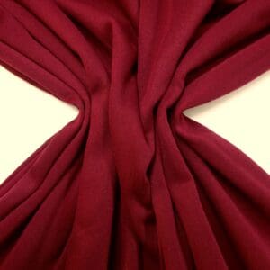 Track Suiting Fabric Plain wine