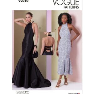 Vogue Sewing Pattern 2010 Dress
