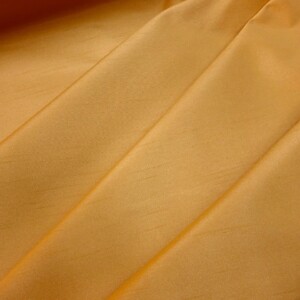 Curtain Fabric With Blackout Slub Effect Proper Matte Gold