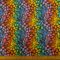 Polyester Cotton Fabric Mungo Jungo Multi Black