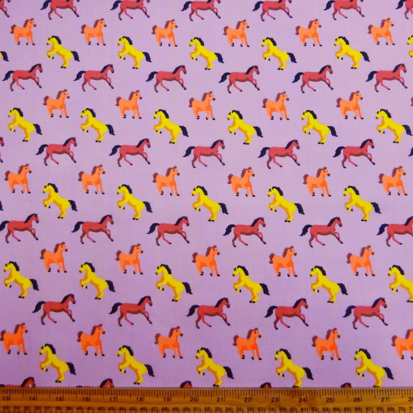 Polyester Cotton Fabric Harry Horse Fabric Land