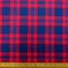 Tartan Fabric Brushed Flannel Royal Jameson Red