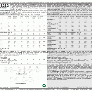 McCall's Sewing Pattern 5252
