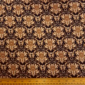 Cotton Print Fabric Imperial Crest Navy