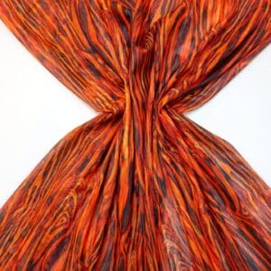 Mesh Stretch Netting Fabric Mars Copper Red
