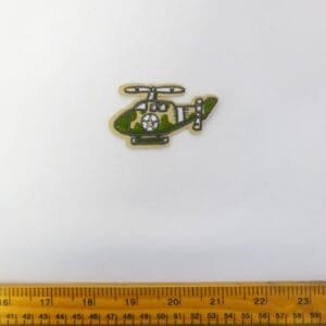 Sew On Motif Army Helicopter