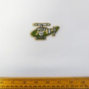 Sew On Motif Army Helicopter