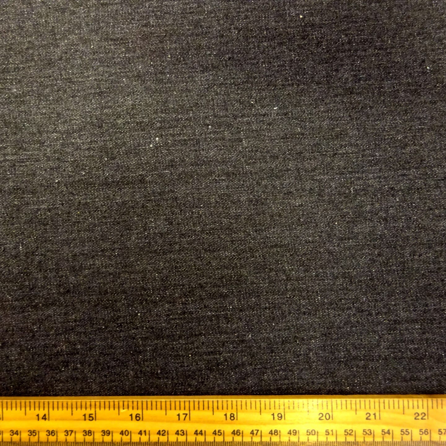 Denim Fabric Stretch 8oz Black