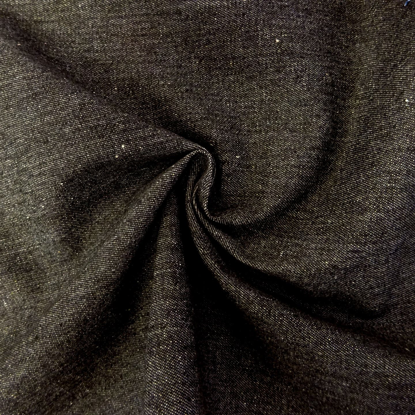 Denim Fabric Stretch 8oz Black