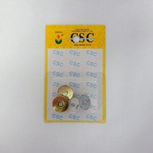 Magnetic Bag Clasp silver